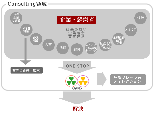 コンサルティング領域